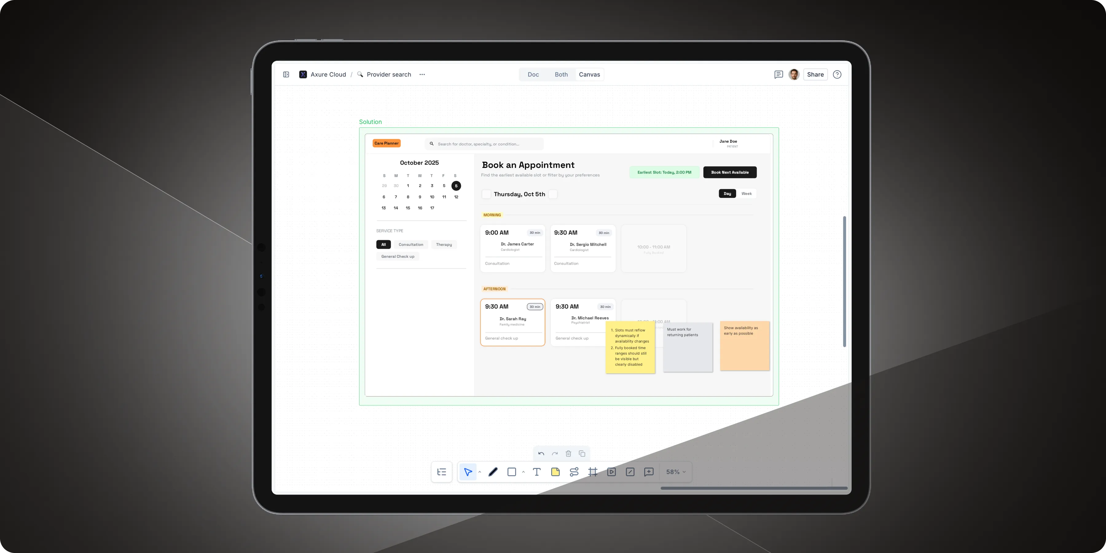 Improved iPad and tablet support