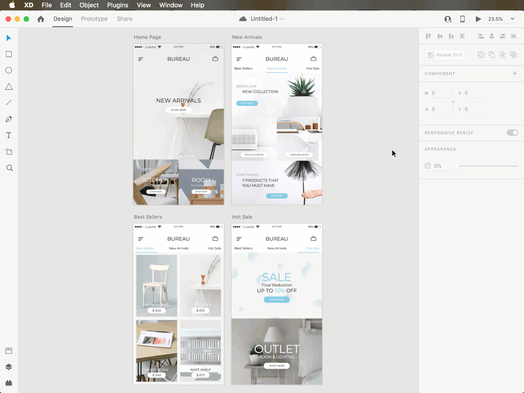 Import Adobe XD Designs into Axure - Axure