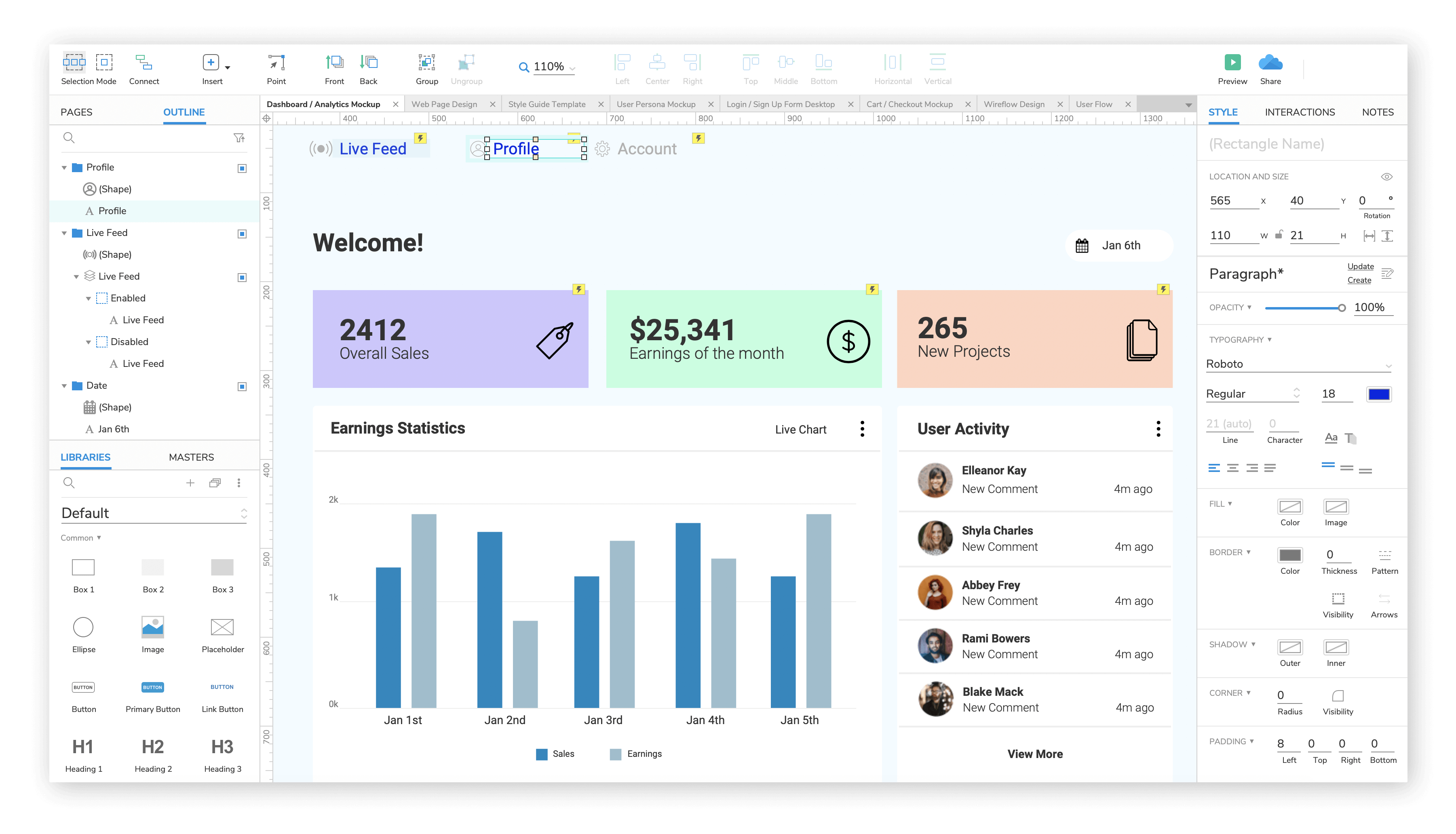 Element Ui Plus Axure Rp