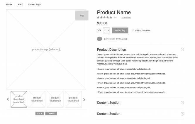 Wireframe & Prototype