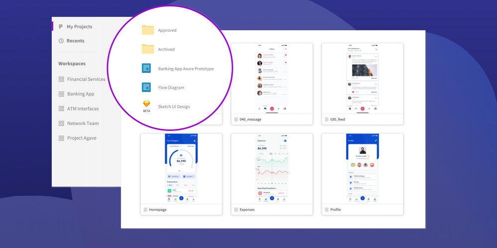 Managing Axure Prototypes and Sketch Assets on Axure Cloud - Axure